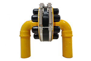 Flange protective belts